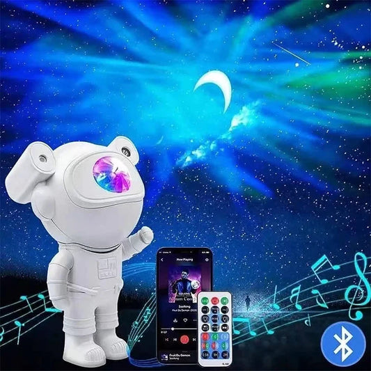 Astronaut Galaxy Star Projector with Bluetooth Speaker & Remote