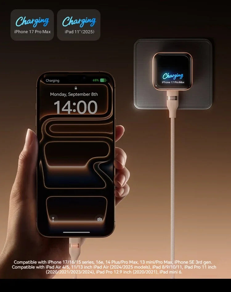 Anker Nano 45W Smart Display USB-C Fast Charger | Foldable