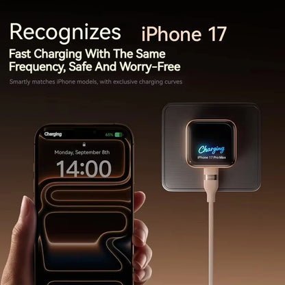 Anker Nano 45W Smart Display USB-C Fast Charger | Foldable