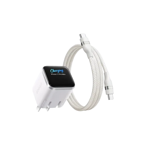 Anker Nano 45W Smart Display USB-C Fast Charger | Foldable