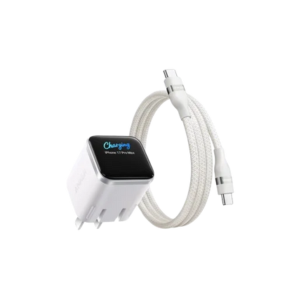 Anker Nano 45W Smart Display USB-C Fast Charger | Foldable