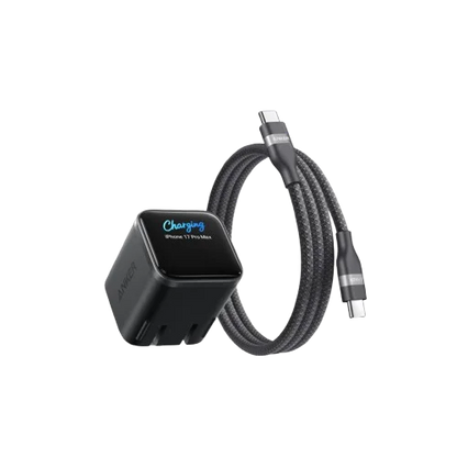 Anker Nano 45W Smart Display USB-C Fast Charger | Foldable