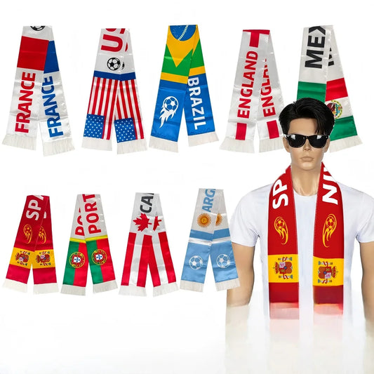 Velora 2026 World Football Flag Graphic Tee – USA Canada Mexico Unisex Soccer T-Shirt