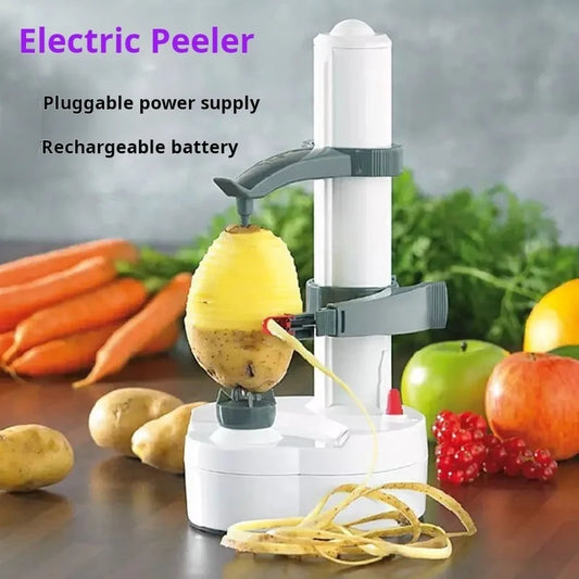 Automatic Electric Vegetable & Fruit Peeler | Kitchen Tool